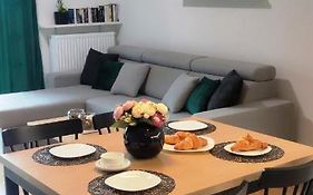 Nowoczesny apartament z widokiem na park